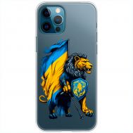 Чохол для iPhone 12 Pro Max MixCase патріотичні Український лев