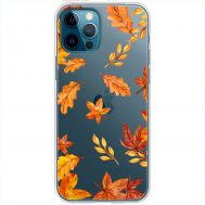 Чохол для iPhone 12 Pro Max MixCase осінь осінні листочки
