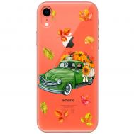 Чохол для iPhone Xr MixCase осінь авто з гарбузами