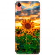 Чохол для iPhone Xr MixCase осінь поле соняшників