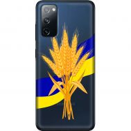 Чохол для Samsung Galaxy S20 (G980) MixCase патріотичні пшениця з України