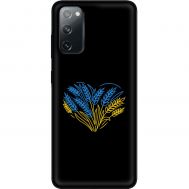 Чохол для Samsung Galaxy S20 (G980)  MixCase патріотичні синьо-жовта пшениця