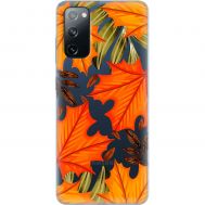 Чохол для Samsung Galaxy S20 (G980) MixCase осінь жовто-червоне листя клену
