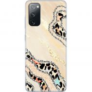 Чохол для Samsung Galaxy S20 (G980) MixCase Леопард кристал
