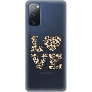 Чохол для Samsung Galaxy S20 (G980) MixCase Леопард love