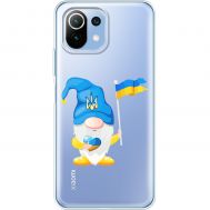 Чохол для Xiaomi Mi 11 Lite MixCase патріотичні гномік з Україною