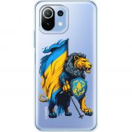 Чохол для Xiaomi Mi 11 Lite MixCase патріотичні Український лев