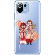 Чохол для Xiaomi Mi 11 Lite MixCase патріотичні Українські ляльки