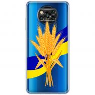 Чохол для Xiaomi Poco X3 / X3 Pro MixCase патріотичні пшениця з України