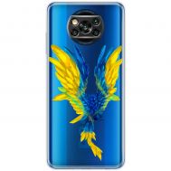 Чохол для Xiaomi Poco X3 / X3 Pro MixCase патріотичні жовто-синій птах