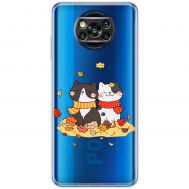 Чохол для Xiaomi Poco X3 / X3 Pro MixCase осінь котяча осінь