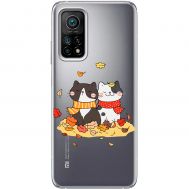 Чохол для Xiaomi Mi 10T / Mi 10T Pro MixCase осінь котяча осінь