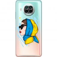 Чохол для Xiaomi Mi 10T Lite MixCase патріотичні дівчина в жовто-синій