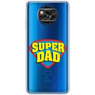 Чохол для Xiaomi Poco X3 / X3 Pro MixCase День батька super Dad