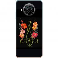 Чохол для Xiaomi Mi 10T Lite MixCase патротичні Тризуб з квітів