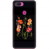 Чохол для Xiaomi Mi 8 Lite MixCase патротичні Тризуб з квітів