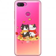 Чохол для Xiaomi Mi 8 Lite MixCase осінь котяча осінь