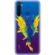 Чохол для Xiaomi Redmi Note 8T MixCase патріотичні жовто-синій птах