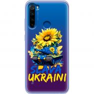 Чохол для Xiaomi Redmi Note 8T MixCase патріотичні Slava Ukraini