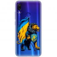 Чохол для Xiaomi Redmi Note 7 MixCase патріотичні Український лев