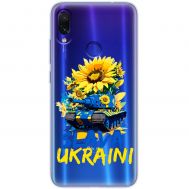 Чохол для Xiaomi Redmi Note 7 MixCase патріотичні Slava Ukraini