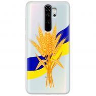 Чохол для Xiaomi Redmi Note 8 Pro MixCase патріотичні пшениця з України