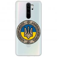 Чохол для Xiaomi Redmi Note 8 Pro MixCase патріотичні шеврон Glory to Ukraine