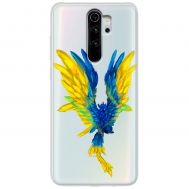 Чохол для Xiaomi Redmi Note 8 Pro MixCase патріотичні жовто-синій птах