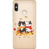 Чохол для Xiaomi Redmi Note 5 / 5 Pro MixCase осінь котяча осінь