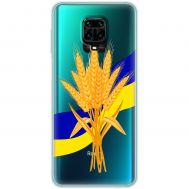 Чохол для Xiaomi Redmi Note 9S / 9 Pro MixCase патріотичні пшениця з України