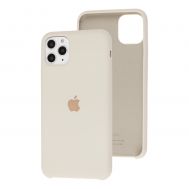 Чохол silicone для iPhone 11 Pro Max case antique white