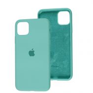 Чохол для iPhone 11 Pro Max Silicone Full sea blue