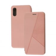 Чохол книжка Twist для Samsung Galaxy A02 (A022) рожевий