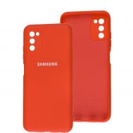 Чохол для Samsung Galaxy A03s (A037) Full camera червоний
