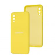 Чохол для Samsung Galaxy A02 (A022) Full camera жовтий / yellow