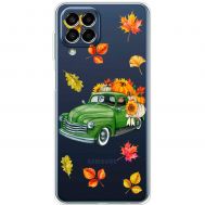 Чохол для Samsung Galaxy M33 (M336) MixCase осінь авто з гарбузами