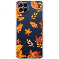 Чохол для Samsung Galaxy M33 (M336) MixCase осінь осінні листочки