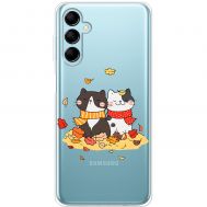 Чохол для Samsung Galaxy M14 (M146) MixCase осінь котяча осінь
