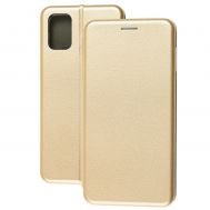 Чохол книжка Premium для Samsung Galaxy M51 (M515) золотистий