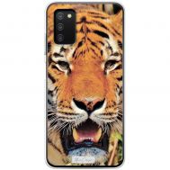 Чохол для Samsung Galaxy A03s (A037) MixCase тварини тварини паща тигр