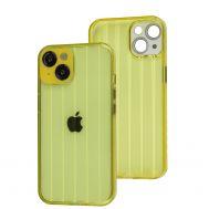 Чохол для iPhone 14 Fibra Tide yellow