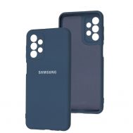 Чохол для Samsung Galaxy A23 (A235) Full camera синій / navy blue