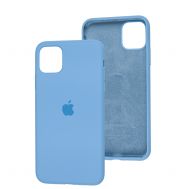 Чохол для iPhone 11 Pro Max Silicone Full azure