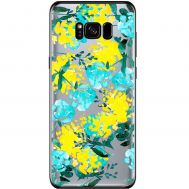 Чохол для Samsung Galaxy S8 (G950) MixCase патріотичні жовто-блакитні квіти