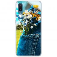 Чохол для Samsung Galaxy A02 (A022) MixCase патріотичні квіти України