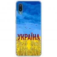Чохол для Samsung Galaxy A02 (A022) MixCase патріотичні родюча земля України