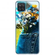 Чохол для Samsung Galaxy A12 / M12 MixCase патріотичні квіти України