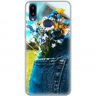 Чохол для Samsung Galaxy A10s (A107) MixCase патріотичні квіти України