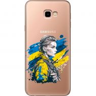 Чохол для Samsung Galaxy J4+ 2018 (J415) MixCase патріотичні незламна Українка