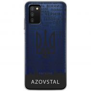 Чохол для Samsung Galaxy A03s (A037) MixCase патріотичні AzovStal